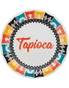 Тарелка столовая обеденная Oxford Bazar Tapioca Plate Tapioca 75406 J084-6811