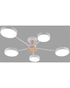 Потолочный светильник Mirastyle MH-3286/5 WH+WOOD
