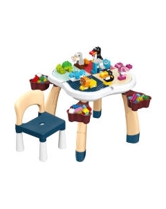 Развивающий игровой стол Pituso С конструктором / HW20088530