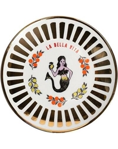 Тарелка закусочная (десертная) Bitossi Un Buon Ricordo / BEL20105