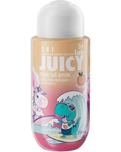 Шампунь-кондиционер детский Splat Juicy Lab 2в1 Персик