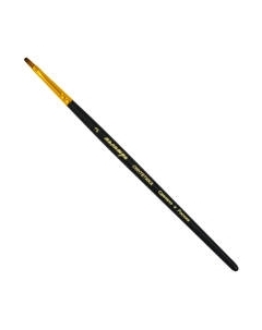 Кисть для рисования ПАЛИТРА Синтетика плоская 3 / пЖS2-03,05Ж Палитра