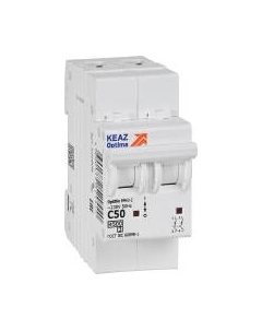 Выключатель автоматический КЭАЗ OptiDin BM63-2C50-4.5-УХЛ3 / 326808 Кэаз