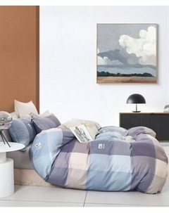 Комплект постельного белья Реноме 2сп Темно-синяя коллекция ПП 7445