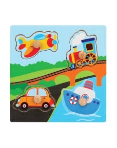 Развивающая игрушка Mapacha Вкладыши. Транспорт / 76789
