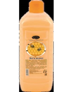 Мыло жидкое Romax Мед и молоко