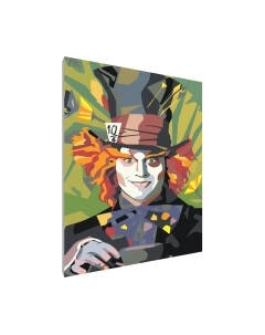 Картина по номерам PaintLine Безумный шляпник Paintline