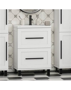 Тумба с умывальником Misty Модерн 60 / П-Мод07060-011Пр+Р-Евв14060-Д