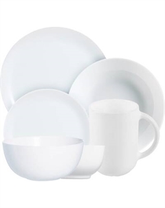 Набор столовой посуды Luminarc Diwali White V8986