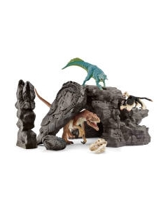 Набор фигурок коллекционных Schleich Пещера динозавров / 41461