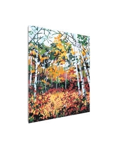 Картина по номерам PaintLine Осень в березовой роще / 2036963709573 Paintline