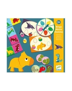 Развивающий игровой набор Djeco Развивающая игра Мемо Динозавры 08132