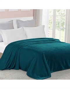 Плед Домашняя мода Зеленый опал