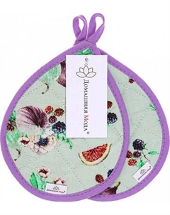 Набор прихваток Домашняя мода Инжир К Капелька 20х15.5