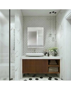 Зеркало Дабл-Ю С полкой 50x60 / ZRP50X60 Дабл-ю