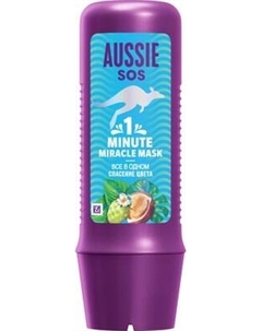 Маска для волос Aussie SOS 1 Minute Miracle Все в одном Cпасение цвета
