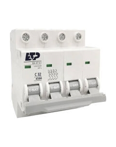 Выключатель автоматический ETP ВА 47-63 4P 32А (С) Etp