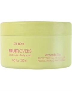 Скраб для тела Pupa Fruitlovers Avocado Bio