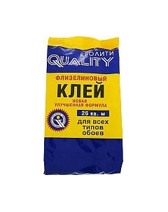 Клей для обоев Quality Флизелиновый