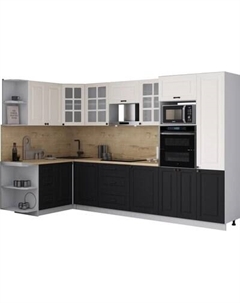 Кухонный гарнитур Интерлиния Мила Деко 1.68x3.2 LV