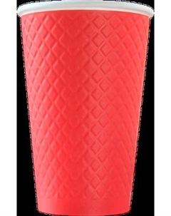 Набор бумажных стаканов Паксервис 400мл / EM90-530