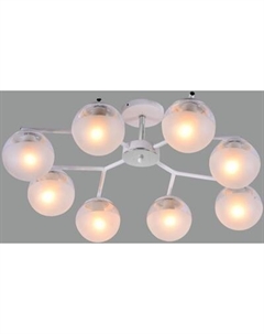 Потолочный светильник Mirastyle MH-10142/8 WH+CR