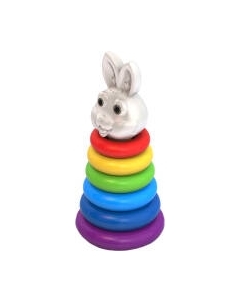 Развивающая игрушка Нордпласт Пирамидка Кролик / 419