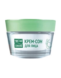 Крем для лица Чистая Линия Идеальная кожа Ночной Для всех типов кожи Чистая линия