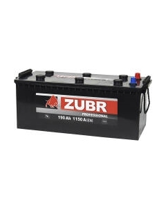 Автомобильный аккумулятор Zubr Professional L+ без борта Зубр
