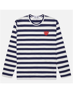 Мужской лонгслив Red Emblem x Rhinestone Comme des garçons play