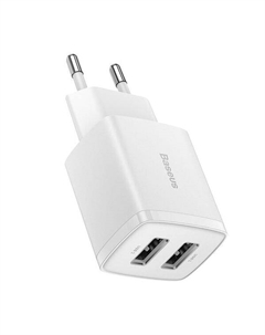 Сетевое зарядное устройство Baseus CCCP10UE 10.5W (модель CCXJ010202) White