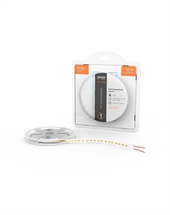 Лента светодиодная 9,6Вт 3000К 12В (smd2835/120, IP20, 8мм) 2м BT060 Basic Gauss