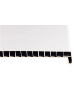 Подоконник ПВХ ПДК 250х2000 белый Лоял групп