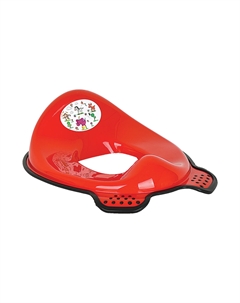 Накладка на унитаз (красный) ABS пластик Primanova