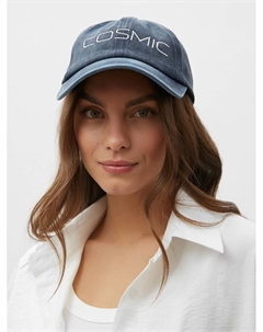 Кепка женская со стразами Cosmic, синяя, размер 56-58 Mist