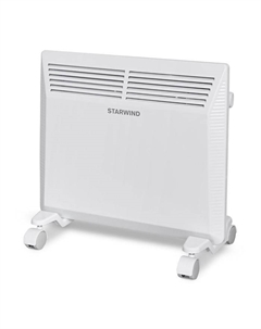 Обогреватель Starwind SHV5210, конвекторный, напольный, 1000 Вт, 15 м², белый