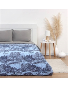 Покрывало 1.5-спальное «» Japanese garden, 145×210±5 см, микрофибра Этель