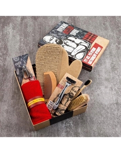 Набор подарочный "Мужик всегда прав" полотенце и аксессуары Этель