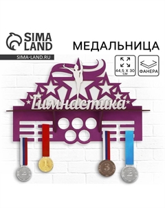 Медальница «Гимнастика», 44,5 х 30 см Сима-ленд