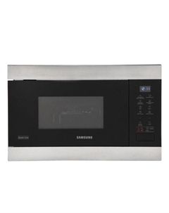 Встраиваемая микроволновая печь Samsung MG22M8074AT/BW, 850 Вт, 22 л, чёрная
