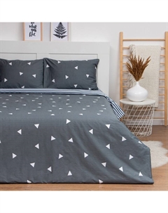 Постельное бельё Евро «Геометрия» 200х217см, 225х240см, 50х70см-2шт Lovelife