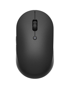 Мышь Xiaomi Mi Dual Mode Wireless Mouse Silent Edition, беспроводная, 1300 dpi, usb, чёрная