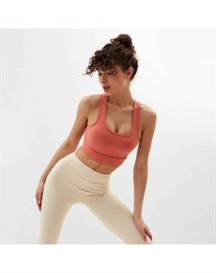 Топ спортивный женский : SPORTLY, розовый, размер S Minaku