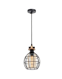 Светильник 88307/1 E27 40 Вт черный 17×17×29-129 см Bayerlux