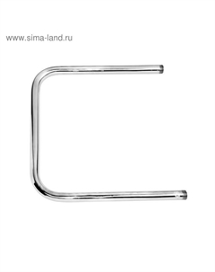 Полотенцесушитель водяной ТЕРА, П-образный, 500×500 мм, d=32 мм Тера