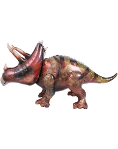 Шар воздушный фольгированный 53'' «Динозавр Трицератопс», ходячая фигура, 1 шт. в упаковке Страна карнавалия