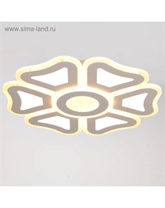 Люстра с ПДУ 671138/6 LED 240 Вт диммер 3 режима 3000-6000К белый 50×50×6.5 см Bayerlux