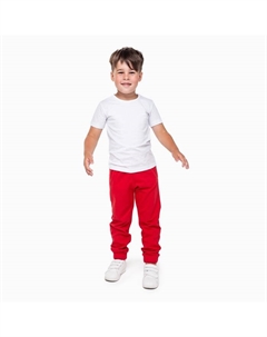 Брюки детские НАЧЁС, цвет красный, рост 104 см Детрик