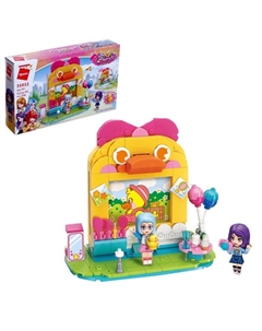 Конструктор Девчонки «Салон красоты», 2 минифигуры и 230 деталей Qman