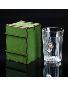 Стакан "Непробиваемый. Боевой запас", с пулей, граненый, 250 мл Сима-ленд